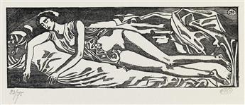 ARISTOLDE MAILLOL Two early woodcuts.